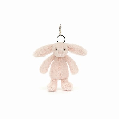 Jellycat Bashful Blush Konijn Tas Bedeltje | YI8372469